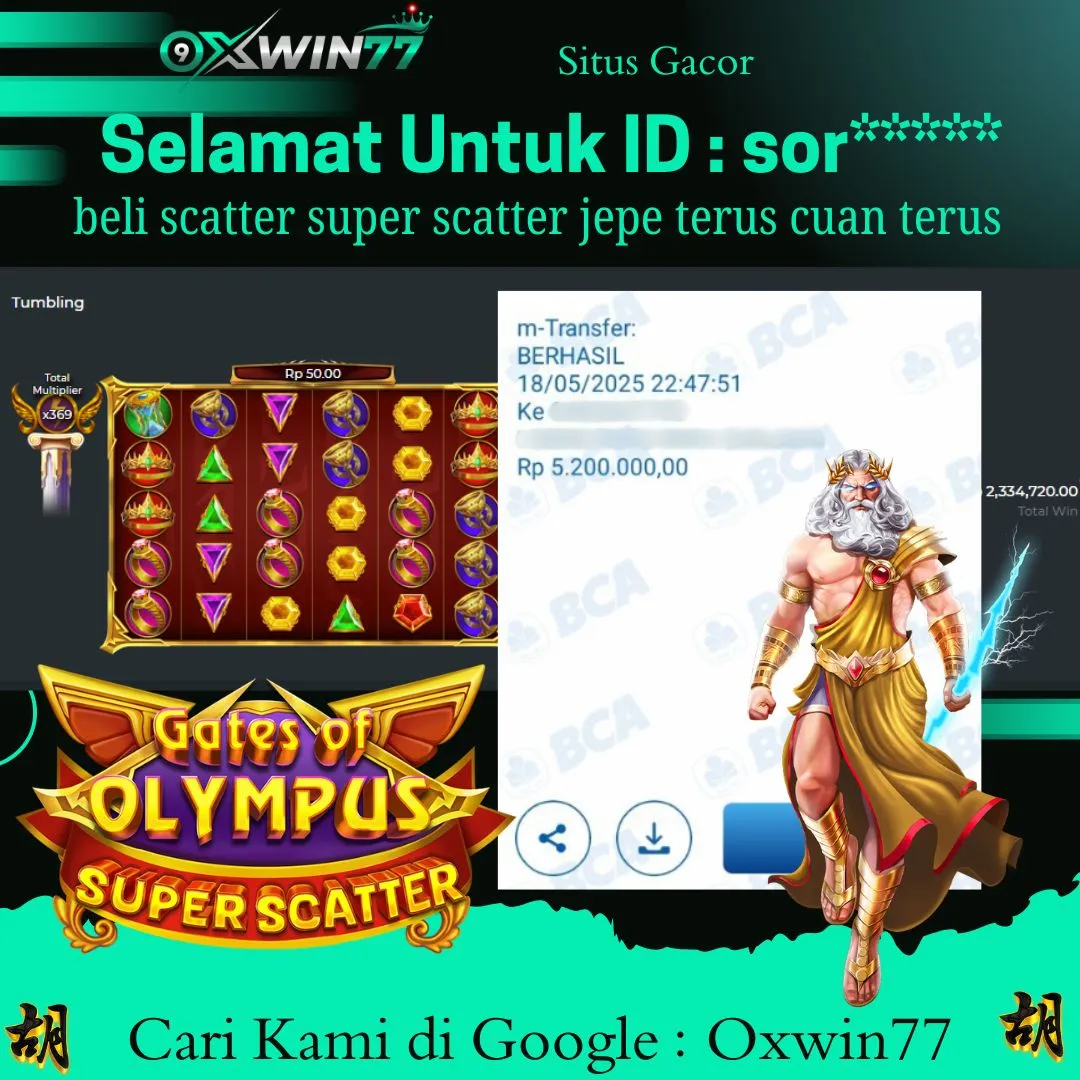 GATES OF OLYMPUS SUPER SCATTER